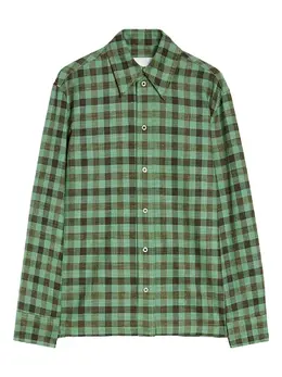 Jil Sander: Зелёная рубашка 