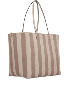 Fendi large Roll striped tote bag 31681937