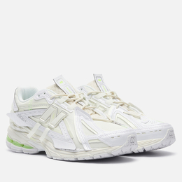 New Balance: Белые кроссовки 