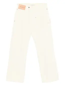 JW Anderson: Светлые джинсы 