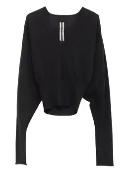 Rick Owens: Свитер с v-образным вырезом 