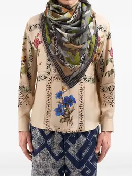 Pierre-Louis Mascia: Шарф с абстрактным принтом 