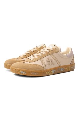 Premiata: Бежевые кеды 
