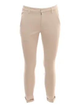 DONDUP: Бежевые брюки  Gaubert