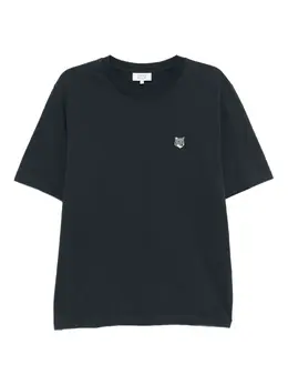 Maison Kitsuné: Синяя футболка 