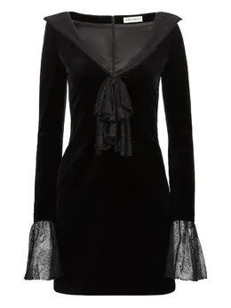 Nina Ricci: Бархатное платье 