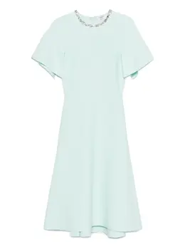 Alexander McQueen: Платье с коротким рукавом 