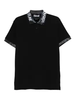 Versace Jeans Couture: Поло с принтом 