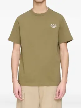 A.P.C.: Футболка с вышивкой 