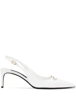 Dolce & Gabbana 60mm leather slingback pumps 23600339