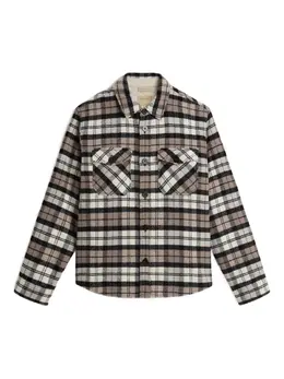 Woolrich: Бежевая рубашка 