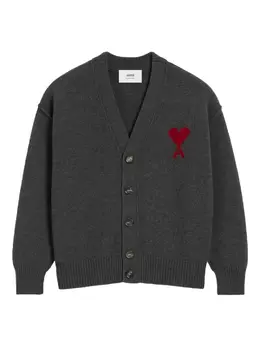 AMI Paris: Кардиган  Ami de Cœur из шерсти