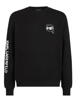 Karl Lagerfeld: Чёрный свитшот 
