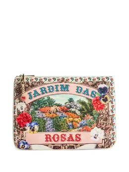 Camilla: Белый клатч 