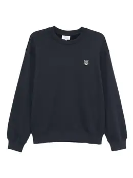 Maison Kitsuné: Синий свитшот 