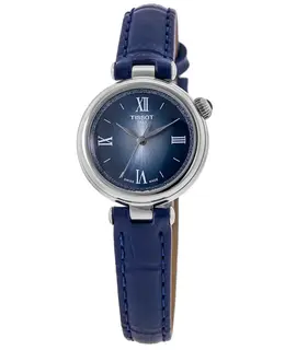 Tissot Desir Powermatic 80 Blue Dial Leather Strap Women's Watch t152.010.16.038.01