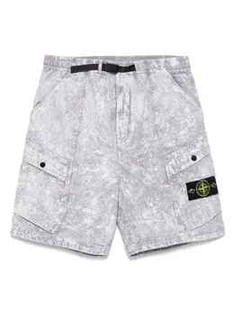 Stone Island: Светлые шорты 