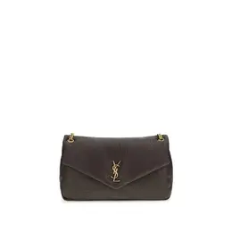 Saint Laurent Gray Lamb Ovis Aries Aries Shoulder Bag sa777399aacyt2877bb