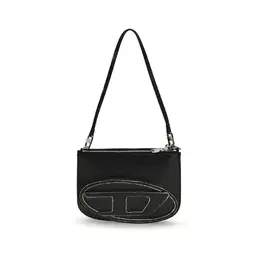 Diesel Black Calf Leather Bos Taurus Shoulder Bag dix10330p8630ha578bb