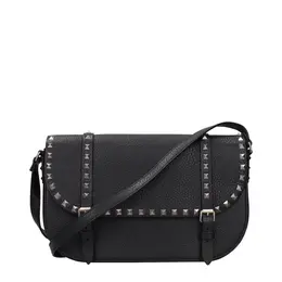 Valentino Garavani Black Leather Crossbody Bag va15283495239945bt