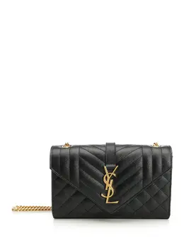 Saint Laurent-Envelope Crossbody Bags Nero-Donna 52729561088340