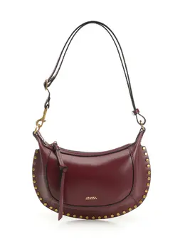 Isabel Marant-Oskan Moon Bag Crossbody Bags Bordeaux-Donna 52816044556628
