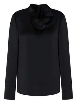 Emporio Armani: Чёрная блуза 