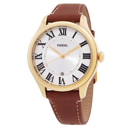Fossil Gilmore Quartz Silver Dial Ladies Watch es5397