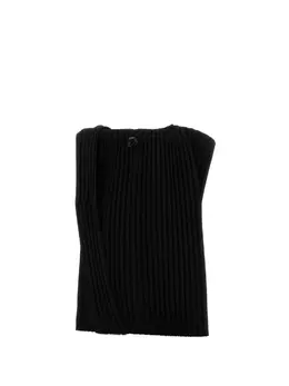 Homme Plissé Issey Miyake: Чёрная сумка-шоппер 
