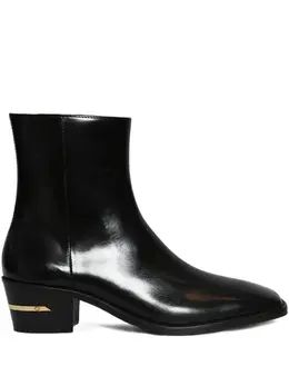 AMIRI: Чёрные ботинки 