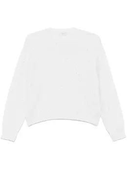 Peserico: Свитер с блёстками 