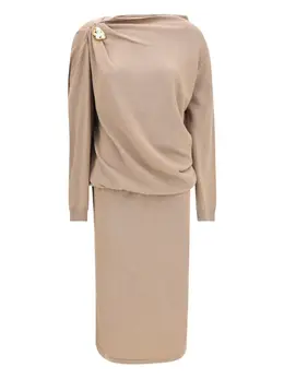 Fabiana Filippi: Драповое платье 