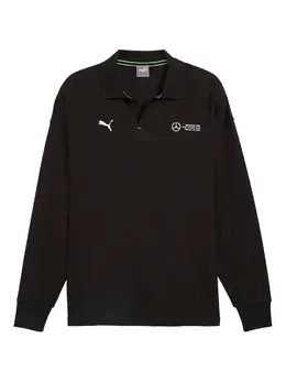PUMA: Чёрное поло 
