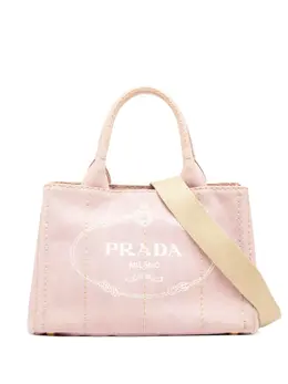 Prada 2013-2025 Small Canvas Canapa Logo satchel 32603767