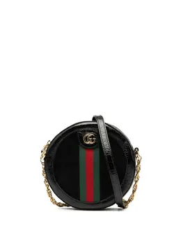Gucci 2016-2025 Mini Suede Ophidia Round crossbody bag 32609896