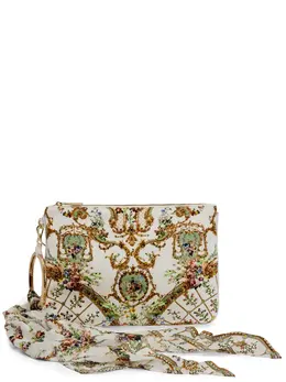 Camilla: Белый клатч 