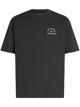 Karl Lagerfeld: Тёмная футболка  Rue St Guillaume