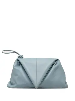 Bottega Veneta 2012-2025 Leather BV Trine Angular clutch bag 32618572