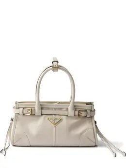 Prada mini Bonnie leather tote bag 32320383