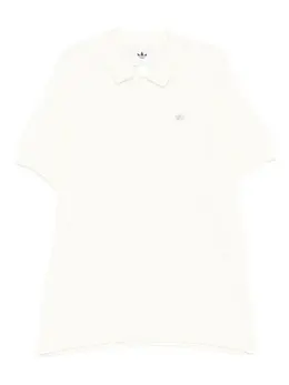 adidas Originals: Белое поло 