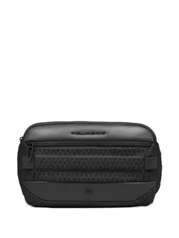 Геометрическая поясная сумка Piquadro, черный 32594141 | черный