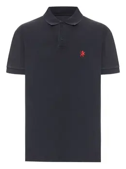 Balenciaga: Чёрное поло 