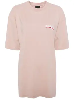 Balenciaga: Футболка с принтом 