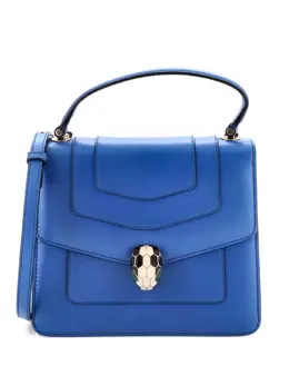 Bvlgari Serpenti Forever Top Handle Bag Leather Small satchel 32579509