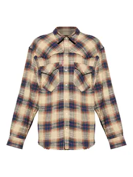 DSQUARED2: Бежевая рубашка 