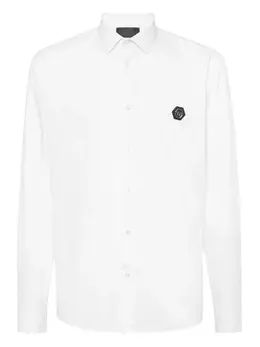 Philipp Plein: Белая рубашка  Sugar Daddy