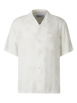 Alexander McQueen: Рубашка  Skull с принтом