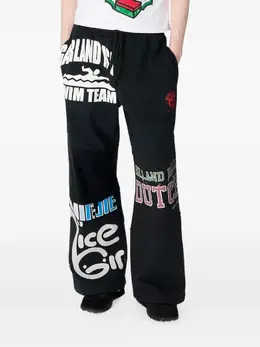 Marine Serre: Брюки с принтом 