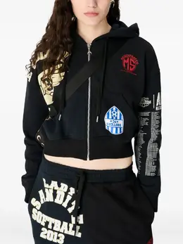 Marine Serre: Толстовка с длинным рукавом 