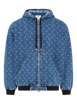 Marine Serre: Джинсовая куртка  Moon